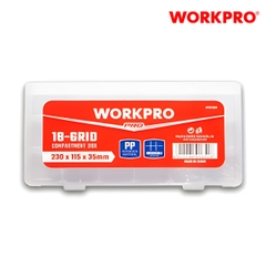Hộp nhựa đựng linh kiện 18 ngăn WORKPRO WP283006