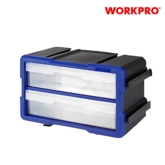 Hộp đựng đồ nghề 2 ngăn, bằng nhựa, Workpro - WP283012