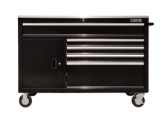 Tủ dụng cụ đồ nghề CSPS 132cm-05 hộc kéo màu đen-tay cầm màu trắng-VNTC13205B13M