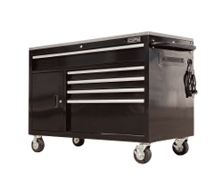 Tủ dụng cụ đồ nghề CSPS 132cm-05 hộc kéo màu đen-tay cầm màu trắng-VNTC13205B13M