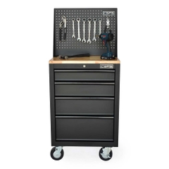 Tủ đồ nghề đựng dụng cụ CSPS 61cm - 04 hộc kéo màu đen/đỏ