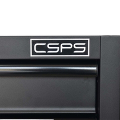 Tủ đồ nghề đựng dụng cụ CSPS 61cm - 04 hộc kéo màu đen/đỏ