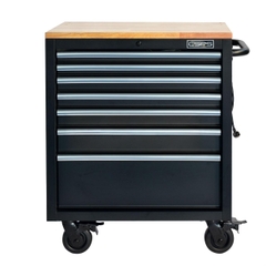 Tủ đồ nghề di động CSPS 76cm - 07 hộc kéo tay cầm Đen