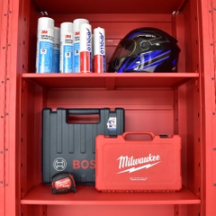 Tủ dụng cụ CSPS 76cm - 03 ngăn đen/đỏ