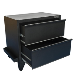 Tủ dụng cụ CSPS 91cm đen/đỏ - 02 hộc kéo