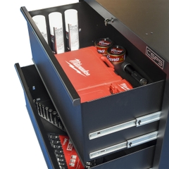 Tủ dụng cụ CSPS 91cm đen/đỏ - 02 hộc kéo