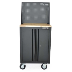 Tủ dụng cụ CSPS 61cm - 00 hộc kéo màu Đỏ,Có mặt ván & vách lưới