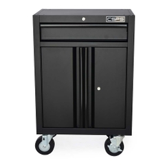 Tủ dụng cụ CSPS 61cm - 01 hộc kéo màu Đen, Không mặt ván & vách lưới