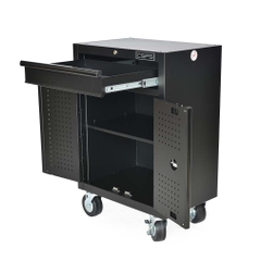 Tủ dụng cụ CSPS 61cm - 01 hộc kéo màu Đen, Không mặt ván & vách lưới