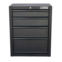 Tủ dụng cụ CSPS 61cm - 04 hộc kéo màu Đen tay cầm đen