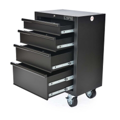 Tủ dụng cụ CSPS 61cm - 04 hộc kéo màu Đen tay cầm đen