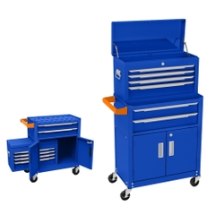 Tủ Xe Đẩy Đựng Đồ Nghề 6 Ngăn WADFOW WCS4A08