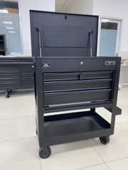 Tủ di động CSPS 84cm Màu Đen - 04 hộc kéo tay cầm Đen