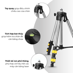 Chân đứng máy cân bằng Laser 1m5