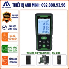 Thước Laser đo khoảng cách tia xanh SNDWAY SW-70G