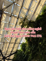 Lưới Che Nắng Nghệ Thuật - Ý Tưởng Trang Trí Độc Đáo Cho Không Gian Nhà Hàng Ngoài Trời