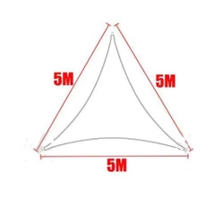 Lưới Che Nắng Tam Giác Cánh Buồm - Chống Nắng 90%