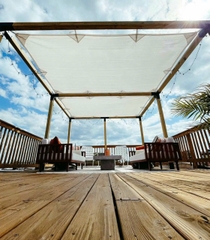 Lưới Che Nắng Thiết Kế Cho Pergola