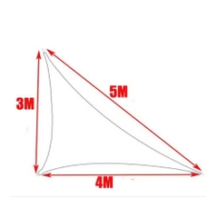 Lưới Che Nắng Tam Giác Cánh Buồm - Chống Nắng 90%