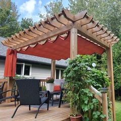 Lưới Che Nắng Thiết Kế Cho Pergola