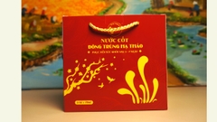 Nước cốt đông trùng hạ thảo có bổ sung yến set 6  hũ