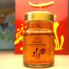 Nước cốt đông trùng hạ thảo có bổ sung yến set 6  hũ