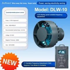 Jebao DLW-10 | Máy Tạo Sóng Wi-Fi Cao Cấp Cho Bể Cá Biển & San Hô – Dòng Chảy Mạnh, Êm, Tiết Kiệm Điện