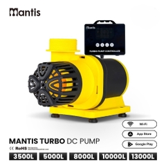 Bơm Mantis Turbo DC Pump (Wi-Fi Control) – Công Nghệ Điều Khiển Thông Minh ; Hệ Thống Cảnh Báo Độc Quyền