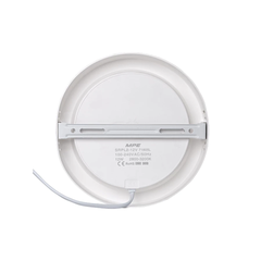 SRPL2-12V - Đèn led panel tròn nổi nhựa 12W vàng