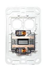 A20US2XXN - Ổ cắm đôi 2 chấu 16A + 2 Lỗ