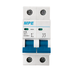 MP6-C216 -CẦU DAOTỰ ĐỘNG MCB 2 CỰC, 16A