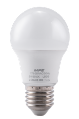 LBD3-5V - Đèn led bulb chống ẩm 5W vàng