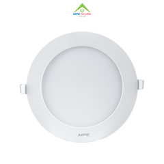 RPL3-12T - Đèn led panel tròn âm, thân nhựa, 12W trắng