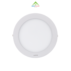 SRPL-12V - Đèn led panel tròn nổi 12W vàng