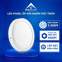 SRPL-18/3C - Đèn led panel tròn nổi 18W 3 màu