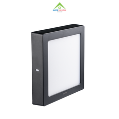 SSPLB-18/3C - Đèn led panel vuông nổi, thân đen, 18W 3 màu
