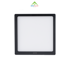 SSPLB-24/3C - Đèn led panel vuông nổi, thân đen, 24W 3 màu