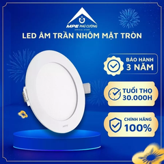 RPL-6V - Đèn led panel tròn âm 6W vàng