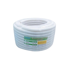 A9025CT - Ống ruột gà D25 màu trắng