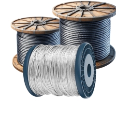 Dây Cáp Thép Lụa Mạ Kẽm Phi 4mm - CTMD4