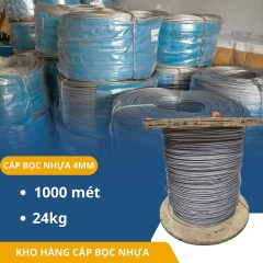 Dây Cáp Thép Bọc Nhựa Phi 4mm - CTBND4