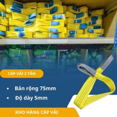 Dây Cáp Vải Cẩu Hàng 3 Tấn - CVCH3T