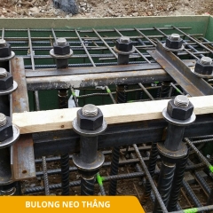 Bulong Neo Thẳng I, Đinh Thẳng Trong Kết Cấu Thép Và Móng Bê Tông
