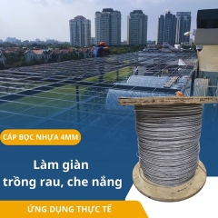 Dây Cáp Thép Bọc Nhựa Phi 4mm - CTBND4