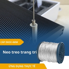 Dây Cáp Inox 4mm  - DCID4