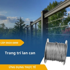 Dây Cáp Inox 6mm  - DCID6