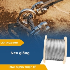 Dây Cáp Inox 8mm  - DCID8