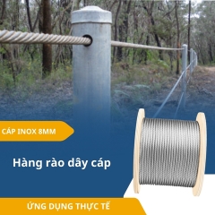 Dây Cáp Inox 8mm  - DCID8