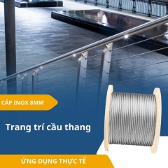 Dây Cáp Inox 8mm  - DCID8