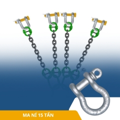 Ma Ní 15 Tấn (Omega & Chốt Bulong) - Báo Giá Giá Sỉ, Lẻ